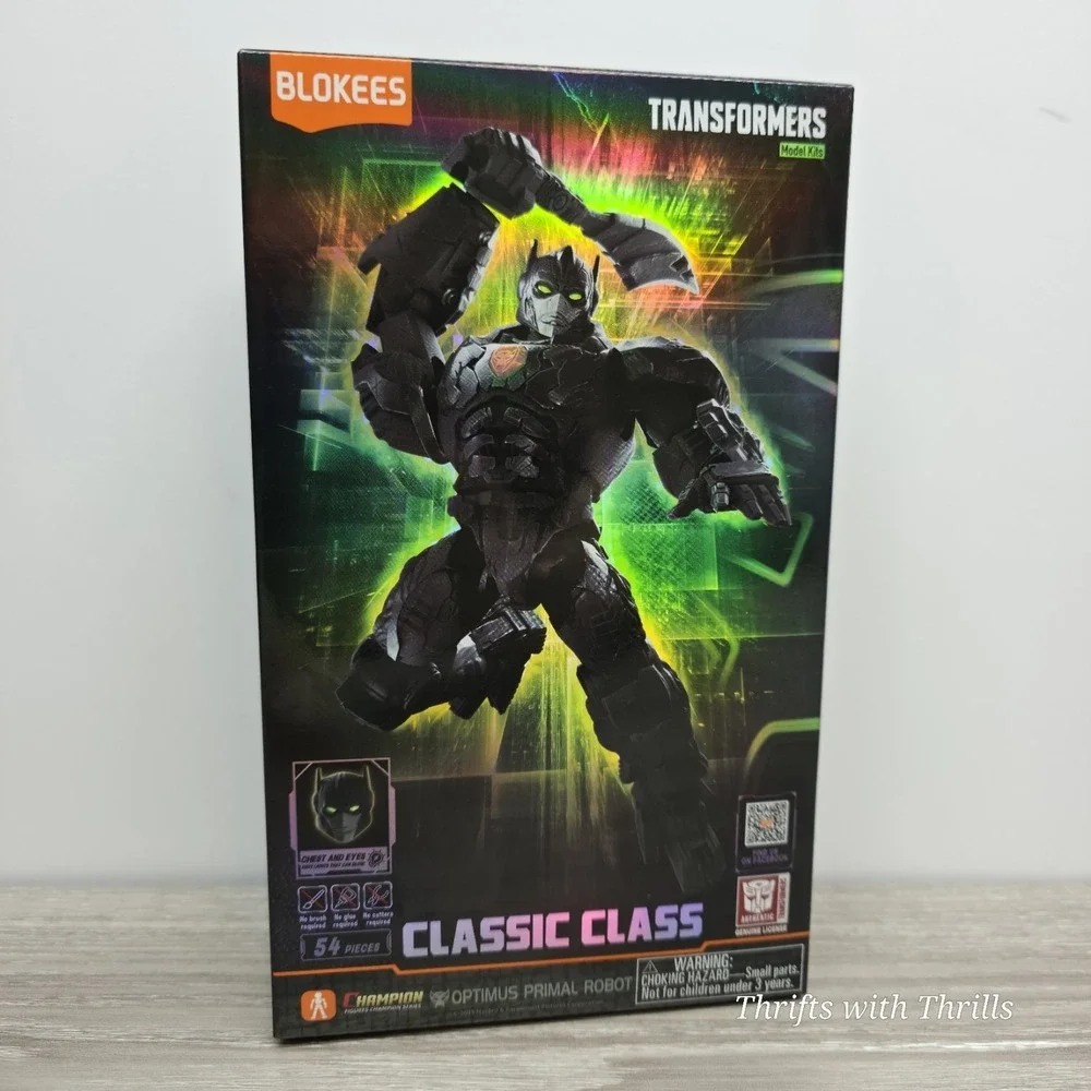 Blokees Transformers Classic‎ Class #05 - Optimus Primal Robot - Kit 71145 - NIB